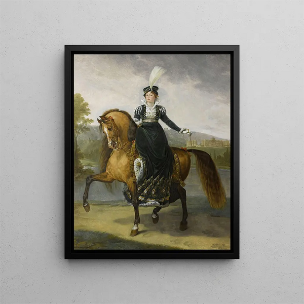 Catharina Württemberg-Westphalie - Antoine-Jean Gros — gerahmtes Bild an der Wand