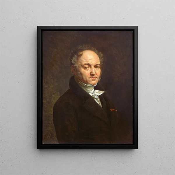 Dr Vignardonne - Antoine-Jean Gros — gerahmtes Bild an der Wand