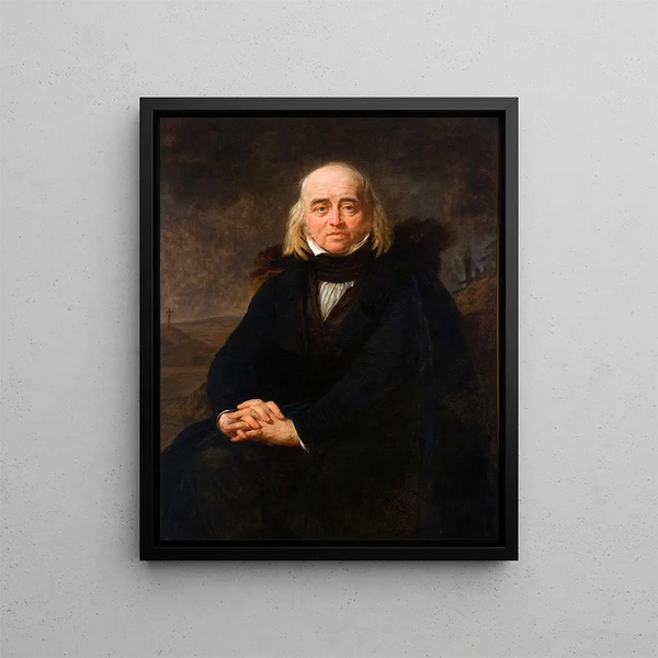 Julian Ursyn Niemcewicz - Antoine-Jean Gros — gerahmtes Bild an der Wand