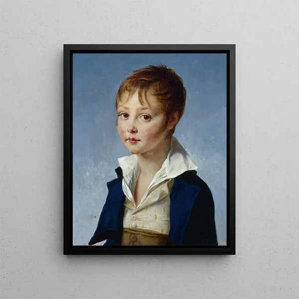 Portrait de Jacques Amalric - Antoine-Jean Gros — gerahmtes Bild an der Wand