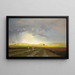 L'averse - Antoine Chintreuil — gerahmtes Bild an der Wand