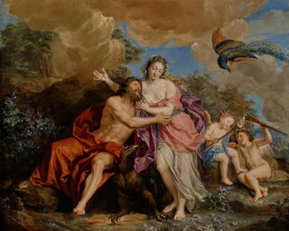 Jupiter und Junon auf dem Berg Ida - Antoine Coypel — Ansicht des Kunstwerks