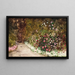 Promenade dans le jardin - Antoine Édouard Joseph Moulinet — gerahmtes Bild an der Wand