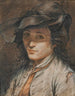 Portrait eines Mannes mit Hut - Antoine Lebel — Ansicht des Kunstwerks