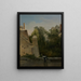 Der Neugierige - Antoine Pierre Mongin — gerahmtes Bild an der Wand