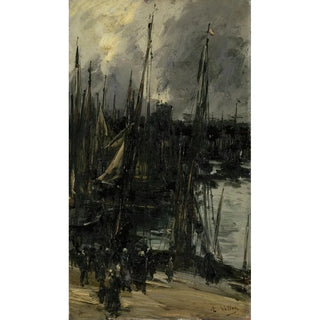 Antoine Vollon - Harbour view in Dunkerque.webp