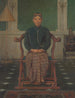 Portrait des Pangeran Ario Soejono, Ministers ohne Geschäftsbereich des Kriegskabinetts in London - Anton Abraham van Anrooy — Ansicht des Kunstwerks