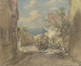 Straße in Kronberg 2 - Anton Burger — Ansicht des Kunstwerks