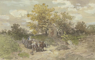 Anton Burger - Yoke of oxen.webp