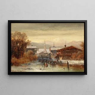 Anton Doll - View Of Hardt On Lake Constance.webp