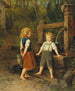 Die Kinder am Brunnen - Anton Ebert — Ansicht des Kunstwerks
