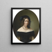 L'archiduchesse Dorothée - Anton Einsle — gerahmtes Bild an der Wand