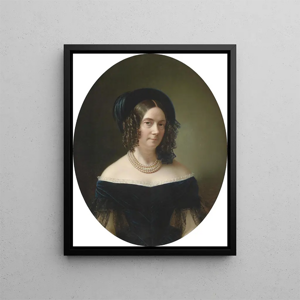 L'archiduchesse Dorothée - Anton Einsle — gerahmtes Bild an der Wand