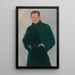 Andreas Thom, Schriftsteller - Anton Faistauer — gerahmtes Bild an der Wand