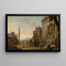 L'étude de l'art à Rome - Anton Goubau — gerahmtes Bild an der Wand
