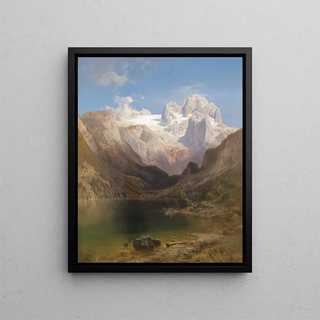 Anton Hansch - Blick Vom Gosausee Auf Den Dachstein.webp