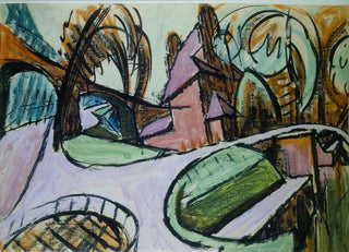 Anton Kerschbaumer - Schleuse im Berliner Tiergarten.webp