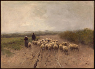 Aller au pâturage - Anton Mauve — Ansicht des Kunstwerks