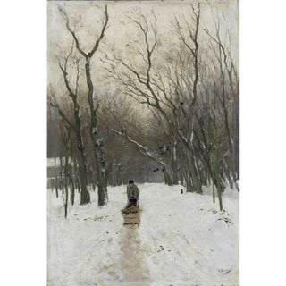 Anton Mauve - Winter in the Scheveningen Woods.webp