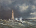 Leuchtturm von Eddystone - Anton Melbye — Ansicht des Kunstwerks