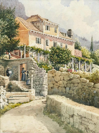 Anton Perko - A motif of South Dalmatia.webp