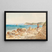 Motif côtier à Durazzo - Anton Perko — gerahmtes Bild an der Wand