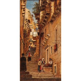 Anton Perko - Strasse in Ragusa.webp