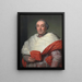 Portrait des Kardinals Zelada - Anton Raphaël Mengs — gerahmtes Bild an der Wand