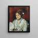 Babette Tapissier - Anton Romako — gerahmtes Bild an der Wand