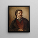 Portrait des Künstlers Berthold Winder - Anton Romako — gerahmtes Bild an der Wand