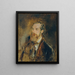 Der Tiermaler Karl Reichert - Anton Romako — gerahmtes Bild an der Wand