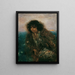 L'enfant du pêcheur italien - Anton Romako — gerahmtes Bild an der Wand