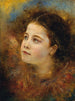 Mädchen mit Haarreif - Anton Romako — Ansicht des Kunstwerks