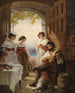 Taverne napolitaine - Anton Romako — Ansicht des Kunstwerks
