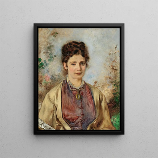 Anton Romako - Portrt Bcher Therese.webp