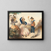 Tarantelle - Anton Romako — gerahmtes Bild an der Wand