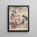 Tarentelle - Anton Romako — gerahmtes Bild an der Wand