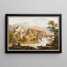 Brücke von Dornach - Anton Winterlin — gerahmtes Bild an der Wand