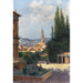Florenz, Blick auf den Palazzo Vecchio von den Boboli-Gärten - Antonietta Brandeis — Ansicht des Kunstwerks