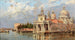 Venedig Santa Maria della Salute mit dem alten Zoll - Antonietta Brandeis — Ansicht des Kunstwerks