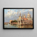 Venedig Santa Maria della Salute mit dem alten Zoll - Antonietta Brandeis — gerahmtes Bild an der Wand