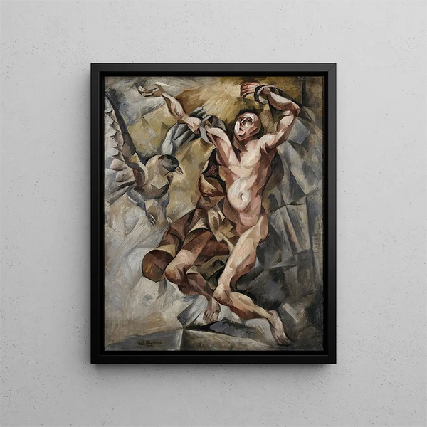 Prométhée - Antonín Procházka — gerahmtes Bild an der Wand