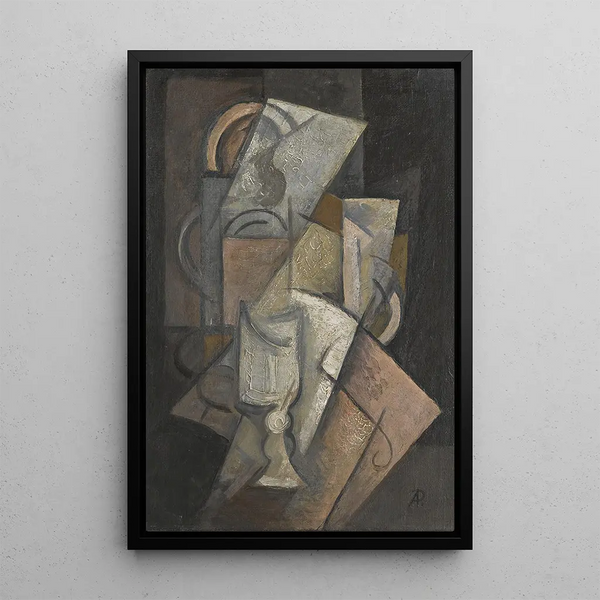 Stillleben - Antonín Procházka — gerahmtes Bild an der Wand