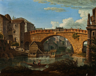 Antonio Aquaroni - Ponte Cestio In Rome.webp
