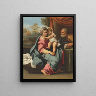Antonio Carracci - The Holy Family.webp
