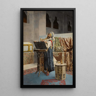 Antonio Fabrs - Reading from the koran.webp