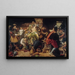 Der Bacchanal der Betrunkenen - Antonio Fabrés — gerahmtes Bild an der Wand