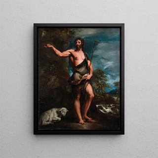 Antonio Guardi - Saint John the Baptist in the Wilderness After Titian.webp