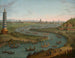 Ein Laune mit dem französischen Botschafter, der im Oktober 1685 in einem Staatsboot dem Königspalast von Siam näherkommt - Antonio Joli — Ansicht des Kunstwerks