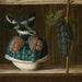 Naturmord von Trauben mit einer Pie Grièche - Antonio Leonelli — Ansicht des Kunstwerks